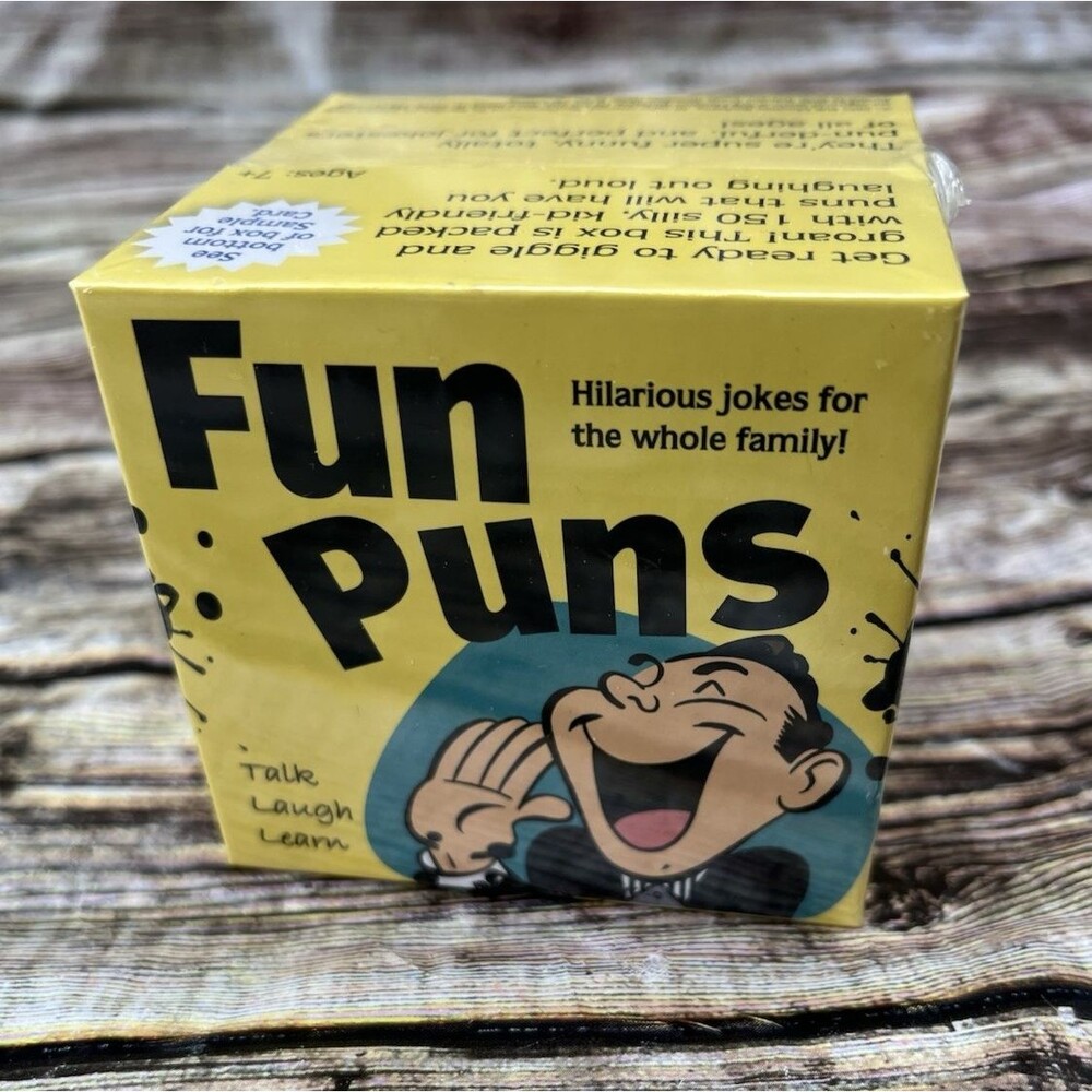 Word Teasers Card Game Jokes FUN PUNS Brand New Sealed Game